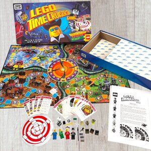 LEGO Time Cruisers Board Game 1996 Vintage Near Complete w Minifigures Cards Box